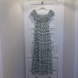 Club Monaco lightweight printed maxi dress